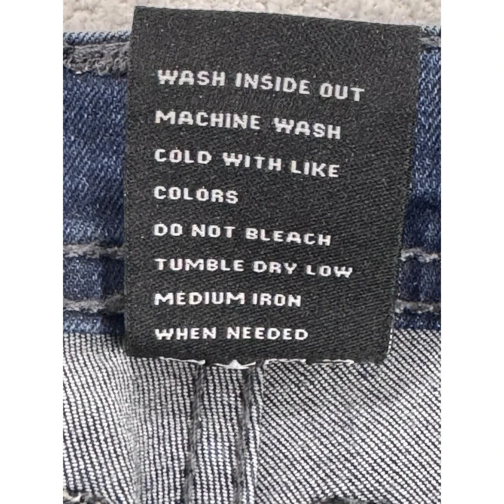 The Perfect Jean NYC Men 30 Skinny Fit Blue Dark Indigo Wash Stretch‎ Flex 30x30